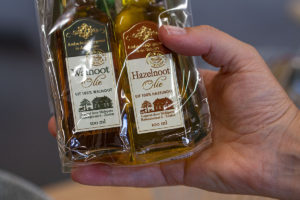 Walnootolie en hazelnootolie