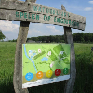 Spelen Bij Een Oude Rivierloop Op De Rivierduinen