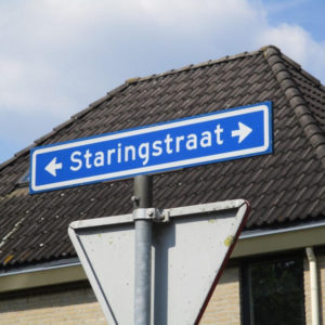 In Gendringen Herinnert Ons Een Straatnaam Eraan Dat Staring Hier Is Geboren.