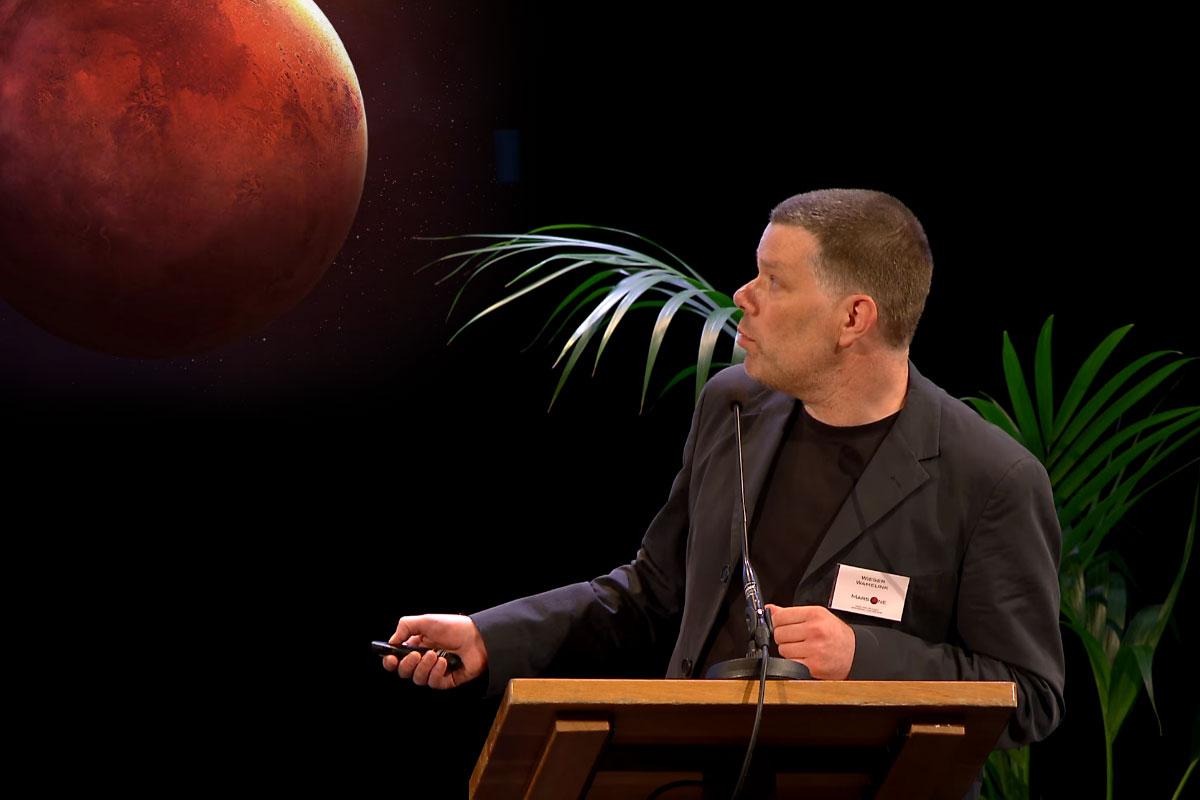 Lezing “Moestuintjes Op Mars” Door Dr. Wieger Wamelink