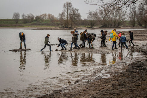Waterpret In De Winter, Kinderen Op Pad Met NatuurWijs