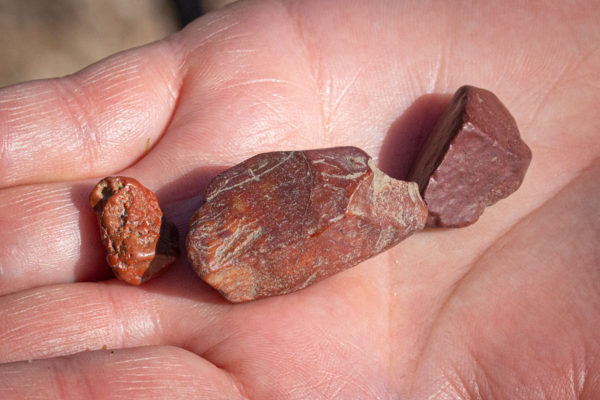 Jaspis halfedelsteen