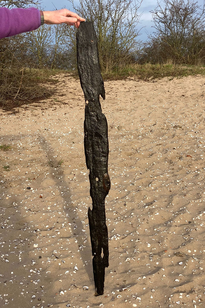 Zwart hout