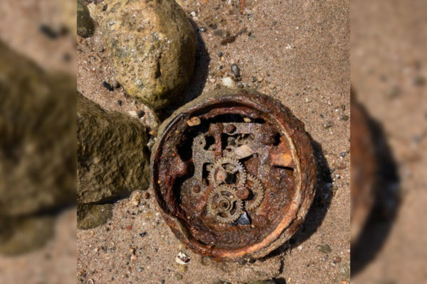 struinvondst verroest zakhorloge