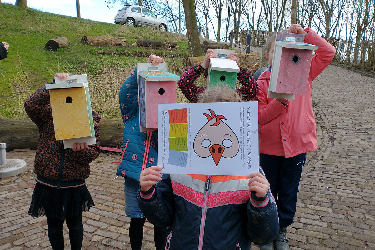 Vogelnestkastje Maken