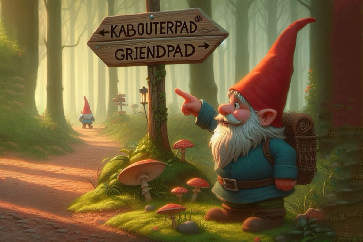 Nieuw Kabouterpad In Tuil